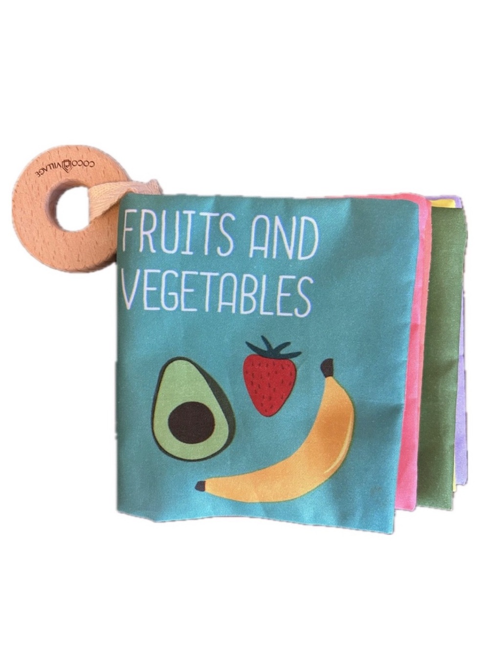 BUNDLE & SAVE🥕 Coco Village Fruits and Vegetables Cloth Book